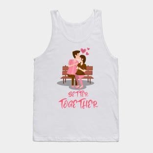 Couples-Better Together Tank Top